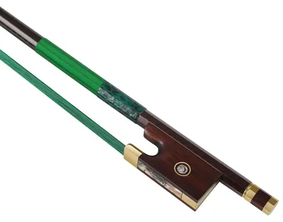 Imagen del producto de Arco para violín de fibra de carbono, tamaño 4/4, con incrustación de nácar