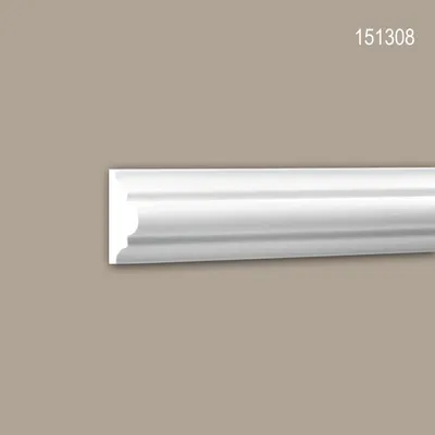 Produktbild von PROFHOME 151308 Wand- und Friesleiste Stuckleiste Zierleiste Wandleiste 2 m