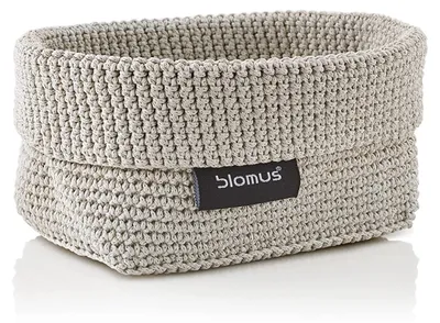 Produktbild von blomus | Aufbewahrungskorb | Tela | Kunstfaser Sand | M 15x10x9cm | Indoor |