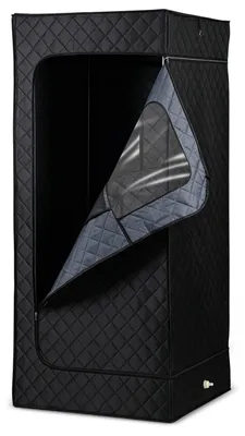 Obrázok produktu pre Prenosná sauna v stanovom prevedení s parogenerátorom 1200 W, nádržou 3 litre a skladacou stoličkou