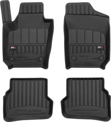 Produktbild von 2009-2017 VW Polo Fußmatten TPE Schwarz 4 tlg