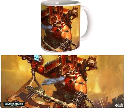 Produktbild von Semic Warhammer 40K Tasse Kharn the Betrayer SMWHK-M003