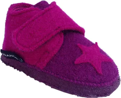 Produktbild von NANGA STERN Hausschuh EUR 19 bordeaux