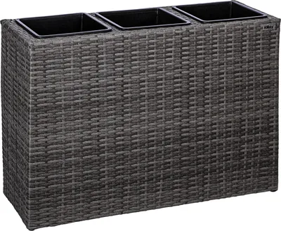 Zdjęcie produktu dla Stilista  Stojak na 3 doniczki, szary, 84 x 29 x 60 cm