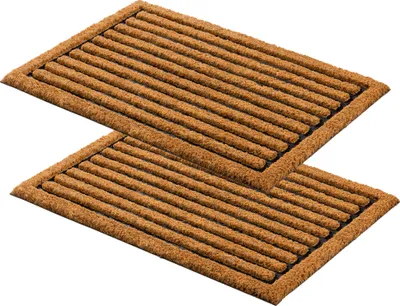 Produktbild von Astra Fußmatte Indoor und Outdoor COCO HOME 2ER SET Beige 40 x 60 cm