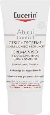 Produktbild von Eucerin AtopiControl Gesichtscreme lindert Juckreiz & Rötungen, 50 ml Creme
