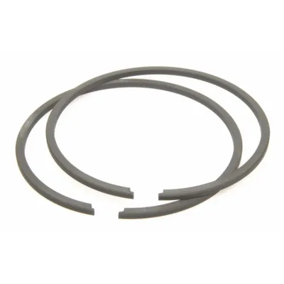 Zdjęcie produktu dla Pierścienie tłokowe Malossi, 2 sztuki, średnica 47,4 x 1,5 mm, przeznaczone do skuterów Yamaha Aerox 50, produkowanych od roku 1999