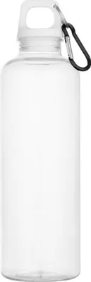 Produktbild von Floso - "Oregon" Wasserflasche, Recycelter Kunststoff, Karabinerverschluss, 750ml PF4956 (Einheitsgröße) (Weiß)