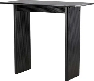 Produktbild von FURNLUX Dining Table Vail Black 120cm / Hauptfarbe: Schwarz / Abmessungen: 120 x 60 x 105 cm