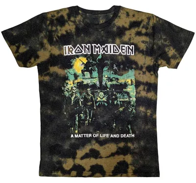Produktbild von Iron Maiden A Matter Of Life & Death (Wash Collection) Brown XL T-Shirt
