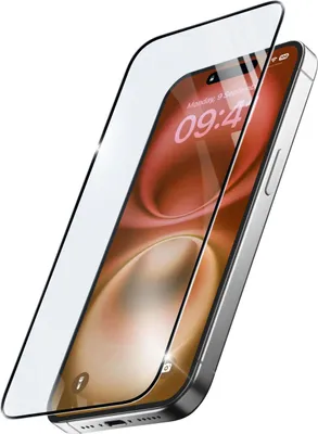Produktbild von Cellularline Fortified Xtreme Glass - iPhone 16 Plus, Apple, iPhone 16 Plus, Fallbeständig, Schlagfest, Kratzresistent, Transparent, 1 Stück(e)