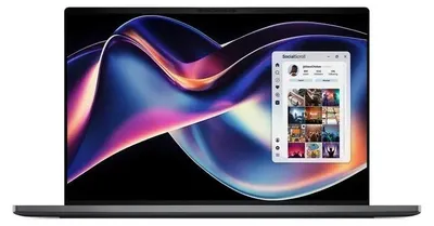 Image de Dell XPS 16 DA16260, écran tactile OLED 16 pouces, résolution 3.2K, processeur Intel Core Ultra X7 358H, 32 Go de RAM, disque SSD de 1 To, carte graphique Intel Arc, système d'exploitation Windows 11 Home