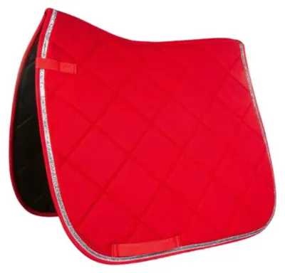 Image de Selle de dressage HKM Romy, couleur : rouge, taille : poney