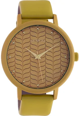 Produktbild von OOZOO Armbanduhr Timepieces Damen Senfgelb/Senfgelb C10655