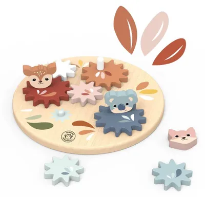 Image de Jouet interactif à roues dentées, Speedy Monkey