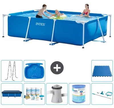 Produktbild von Rechteckiger Frame Pool - 300x200x75 cm - 9-teilig S40185