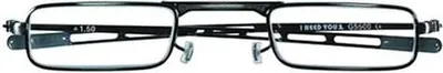 Produktbild von I NEED YOU Lesebrille 9MM, silber, +1.00 dpt.