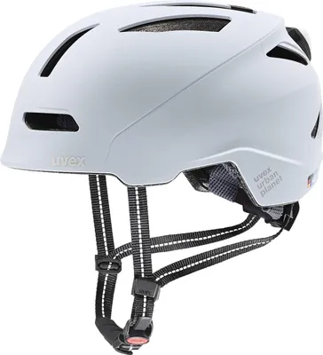 Zdjęcie produktu dla Kask Uvex Urban Planet Led urban cloud mat wielkość 54-58 cm S41.0.065.0215