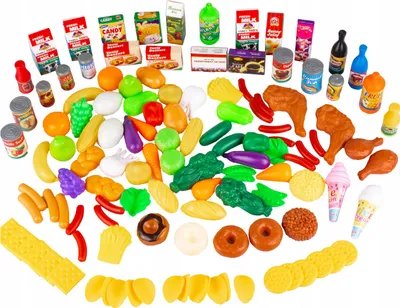 Obrázek produktu pro Kinderplay kuchyňské doplňky plastové 120Ks