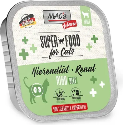 Produktbild von MAC's CAT |tcare Niere 16x100g | Rind