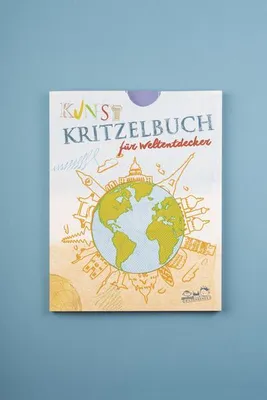 Obrázok produktu pre Kunstkritzelbuch für Weltentdecker
