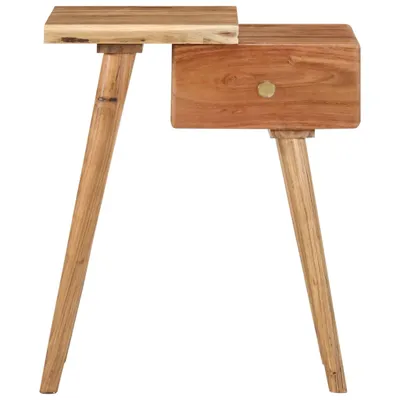 Immagine prodotto di Comodino in Legno Massello d'Acacia 45x32x55cm