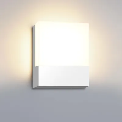 LED-Wandleuchte 15 W 3000 K IP65 weiß 1500 lm modern