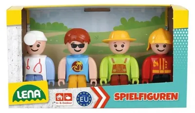 Productafbeelding van Set van 4 figuurtjes - Lena