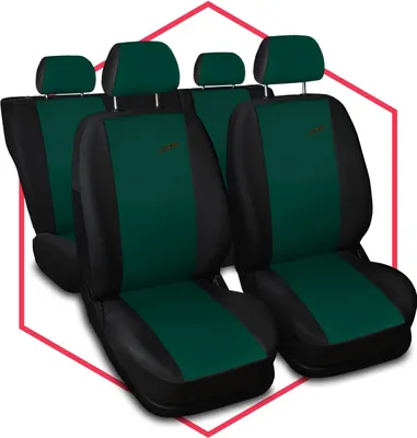 Produktbild von Autositzbezüge Universal Schonbezüge Sitzauflage PKW Auto für Skoda Fabia Grün