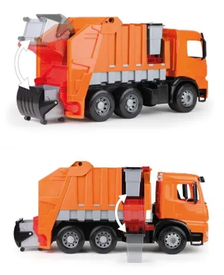 Produktbild von Lena GIGA TRUCKS Garbage truck Arocs, Müllwagen-Modell, Garbage truck, 3 Jahr(e), Kunststoff, Grau, Orange