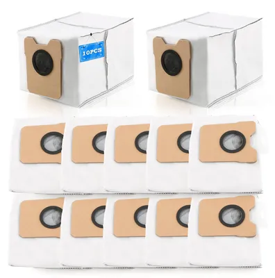 Productafbeelding van Stofzuigzakken - 3,1 liter inhoud - Compatibel met robotstofzuigers - 10 stuks