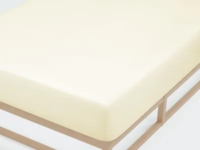 Produktbild von biberna Jersey-Elastic-Spannbetttuch 0077866 color: perlmutt, size: 1x 90x190 cm - 100x220 cm