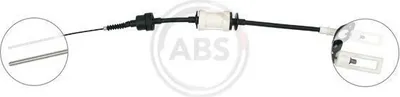 Produktbild von A.B.S. K25310 Kupplungsseil Seilzug für FIAT PUNTO (176)