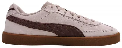 Image de Chaussures Puma Club II Era en Suède pour femmes, modèle à lacets, style sportif, couleur rose, idéales pour le quotidien