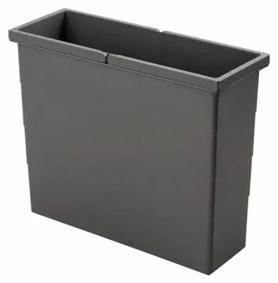 Produktbild von Hailo 17 Liter Inneneimer 1139009 dunkelgrau 414 x 158 x 350 mm