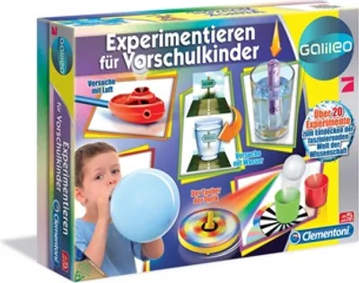 Obrázek produktu pro Clementoni 69252, Experimentální sada, Fyzika, 5 rok/roky, Vícebarevný