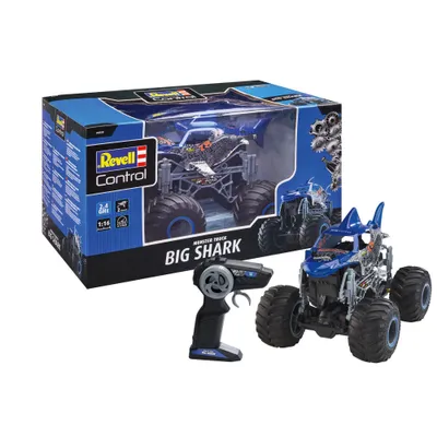 Obrázok produktu pre Revell Control Monster Truck Big Shark, monster truck na diaľkové ovládanie, 2,4 GHz, od 8 rokov, 24558
