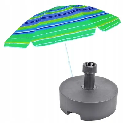 Produktbild von Ołer Grüner großer Sonnenschirm 180 cm mit Sockel
