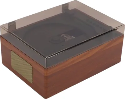 Produktbild von Vintage CD-Player Bluetooth 5.1 Doppellautsprecher Tragbarer Retro-CD-Player mit USB-Anschluss, AUX-Eingang und Kopfhöreranschluss für zu Hause und im Auto Braun