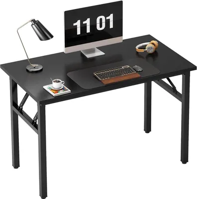 Produktbild von Klapptisch Schreibtisch Holz 80x40CM Schwarz