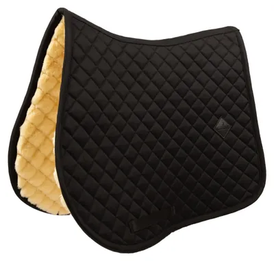 Image de Kentucky Horsewear Tapis de selle Skin Friendly avec peau d'agneau Diamand