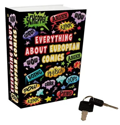 Produktbild von Comic Fan Booksafe mit Spruch: European Comics