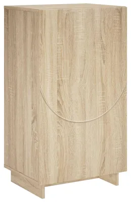 Zdjęcie produktu dla Szafka na buty vidaXL, 48 x 38 x 87,5 cm, płyta drewniana, imitacja dębu Sonoma