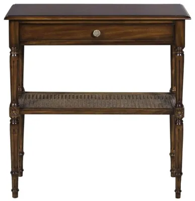 Obrázek produktu pro Casa Padrino secesní mahagonový konzolový stolek se zásuvkou tmavě hnědý 71 x 28 x v. 76 cm - konzola ve francouzském secesním stylu