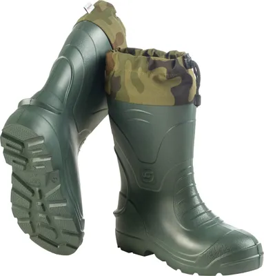 Produktbild von Gumáky holínky Camminare Voyager Camo zelené se zateplením, ultralehké 44