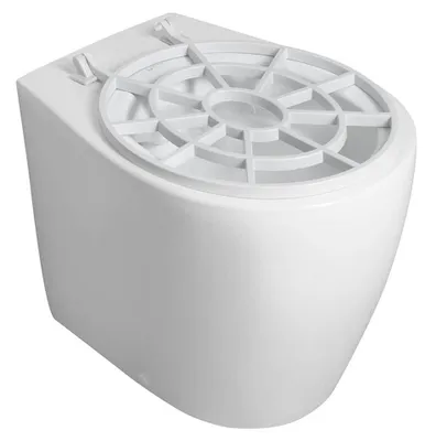 Produktbild von Isvea Freistehende Ausgussbecken mit Rost 36x52cm, Abgang senkrecht/waagerecht, Weiß