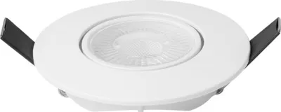 Produktbild von C-Light LED Einbaustrahler Weiss schwenkbar 230V 4,5W warmweiss 380 Lumen 3000K