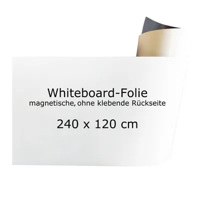 Obrázek produktu pro Magnetická fólie na tabuli ESENG® Premium, 240x120 cm
