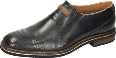 Produktbild von Bugatti City Herren Echtleder Slipper schwarz, Herren:45 EU