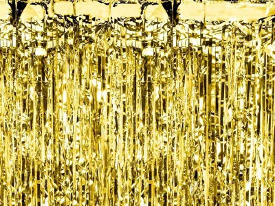 Produktbild von Partyvorhang, gold, 90 x 250cm